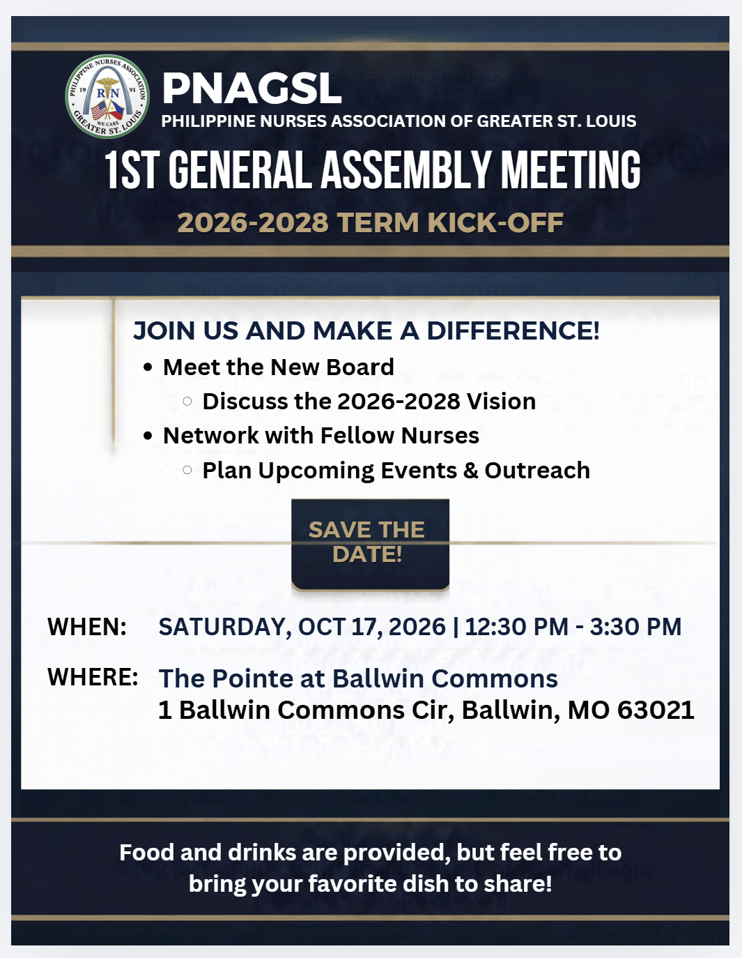  2026–2028 Term - 1st General Assembly Meeting!