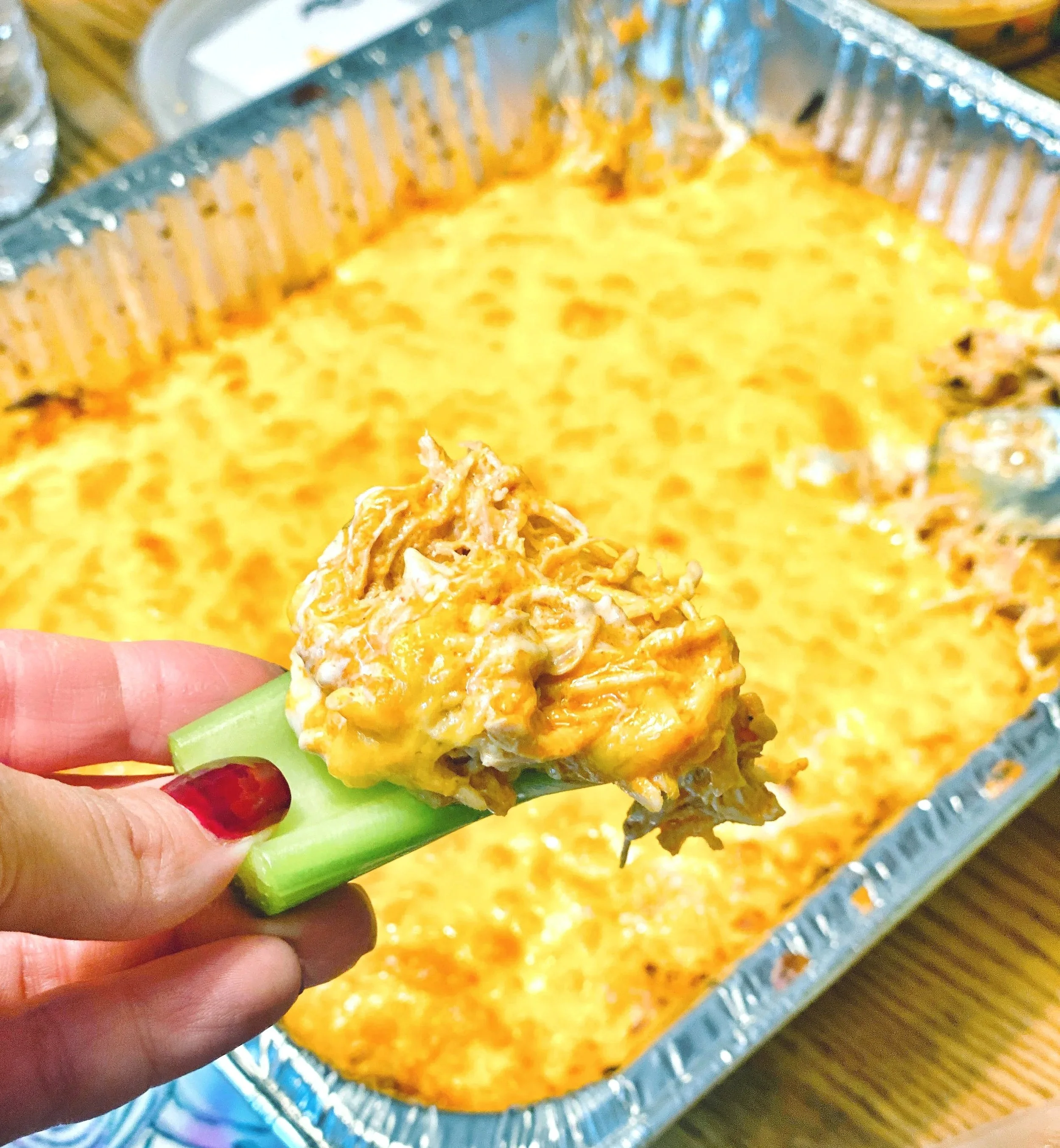 🧀 Cleaner Buffalo Chicken Dip