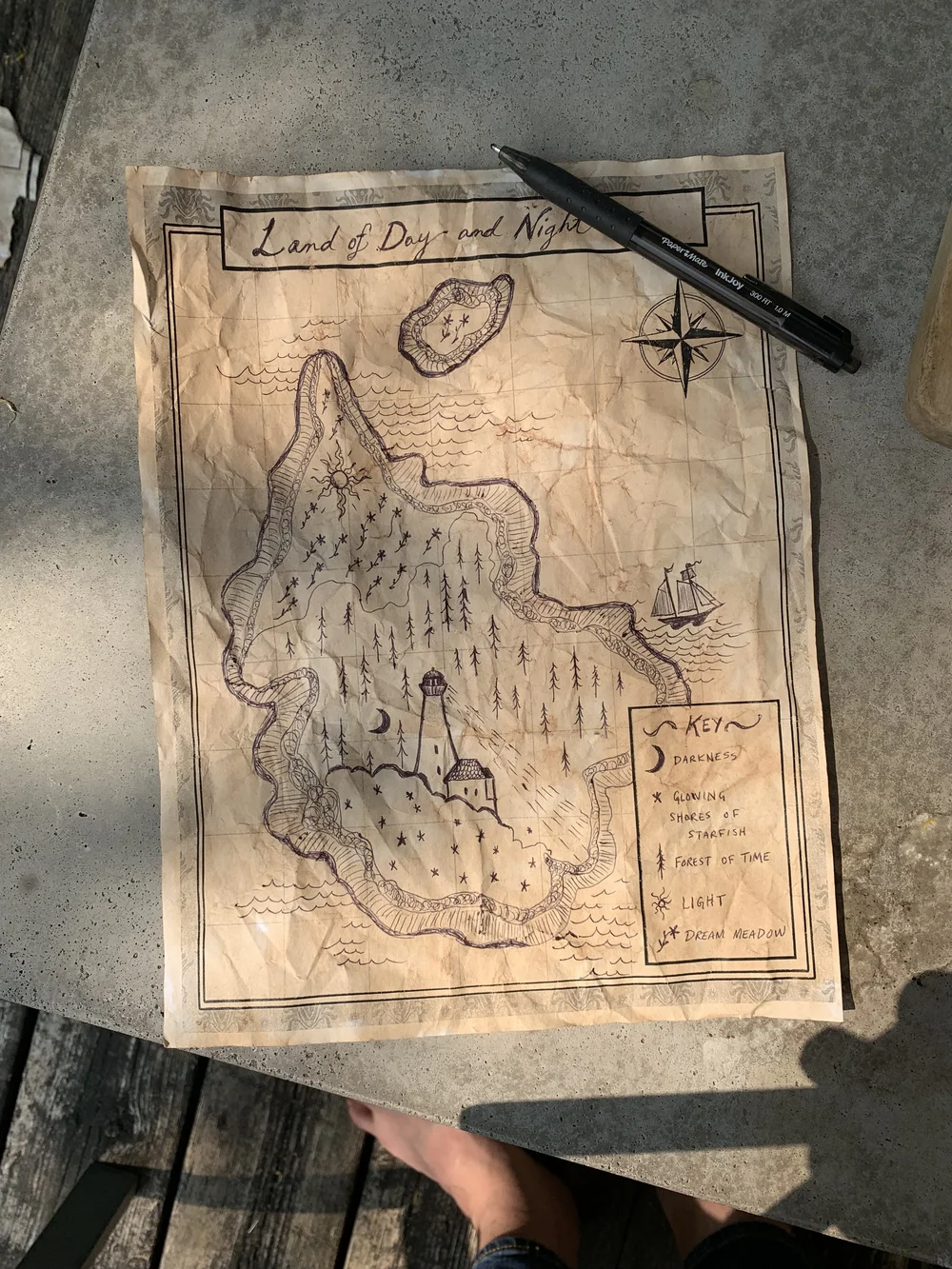 Fantasy Map (created by Elly MacKay)