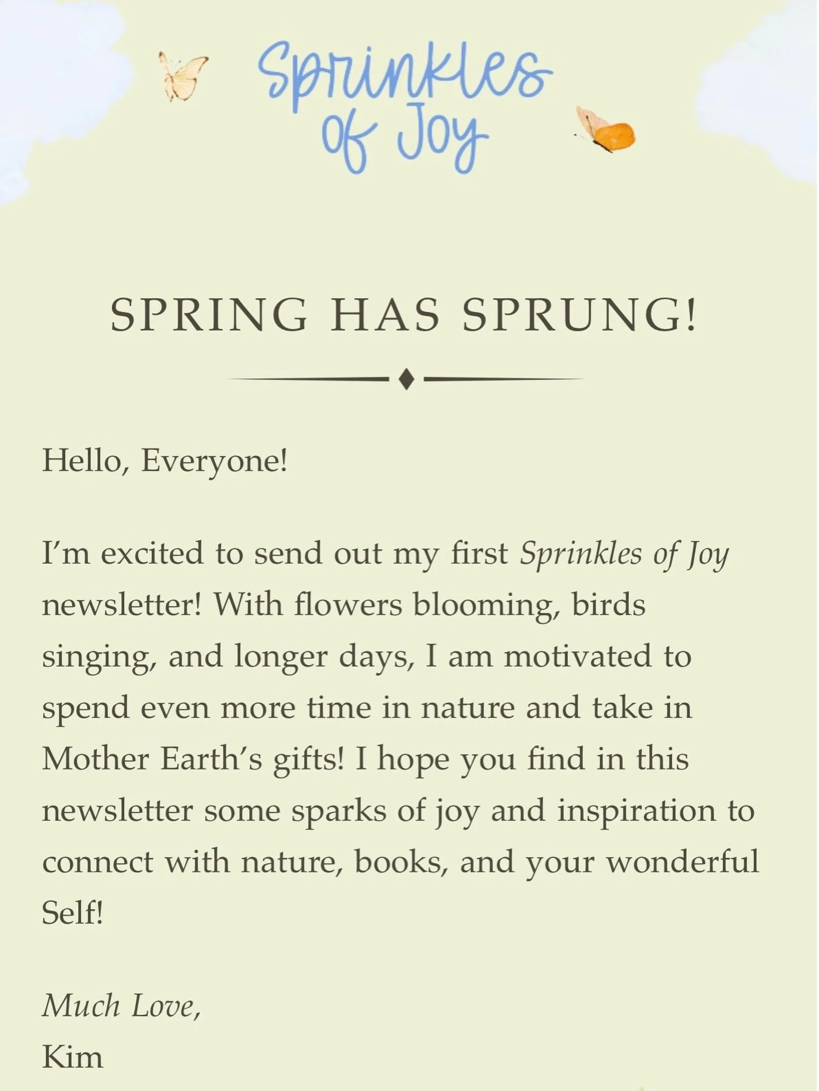 Happy Spring, Everyone!💗🌱🌸 I just sent out my first newsletter connected with my website! Woo Hoo!🎉🎉🎉 I&rsquo;ve been away from my website for too long and have just added a bunch of stuff all about nature, joy, creativity, and, of course, pict