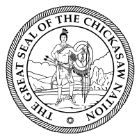 Chickasaw Nation logo.