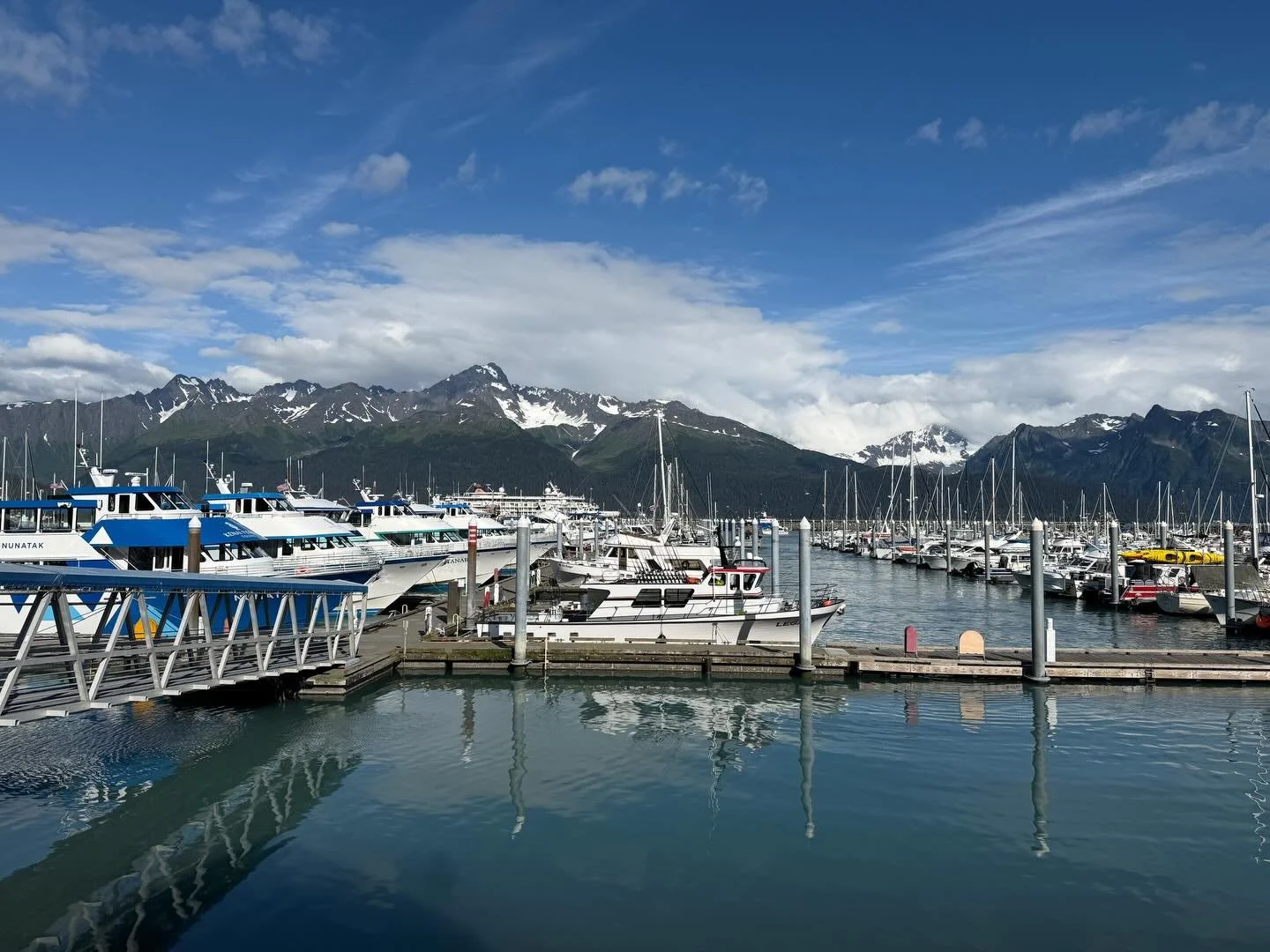 Next stop was Seward, AK! It was a beautiful drive from Anchorage down to Seward. The weather was gorgeous! - Aug. 2025