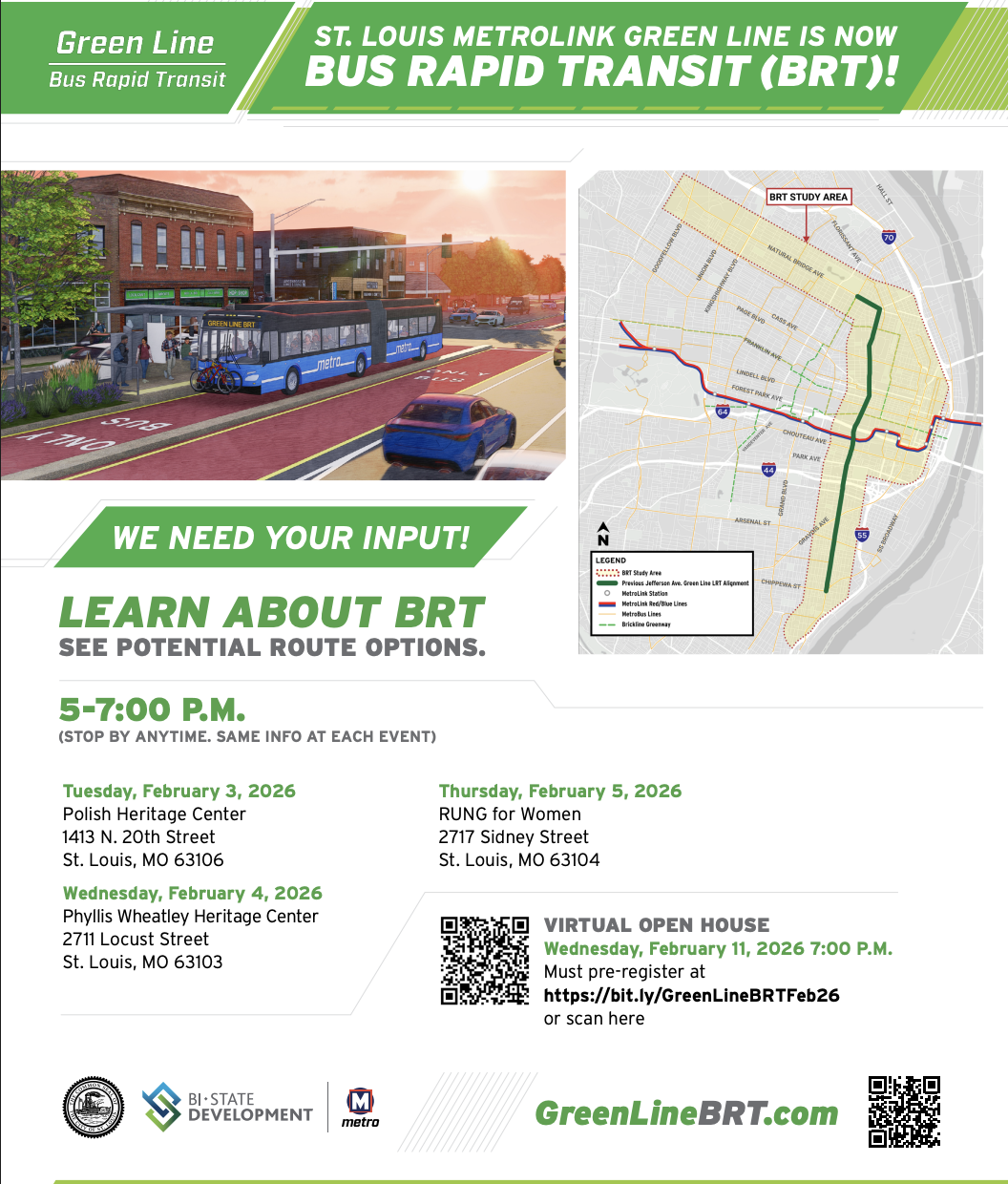 Open House: Bus Rapid Transit on Jefferson Ave.