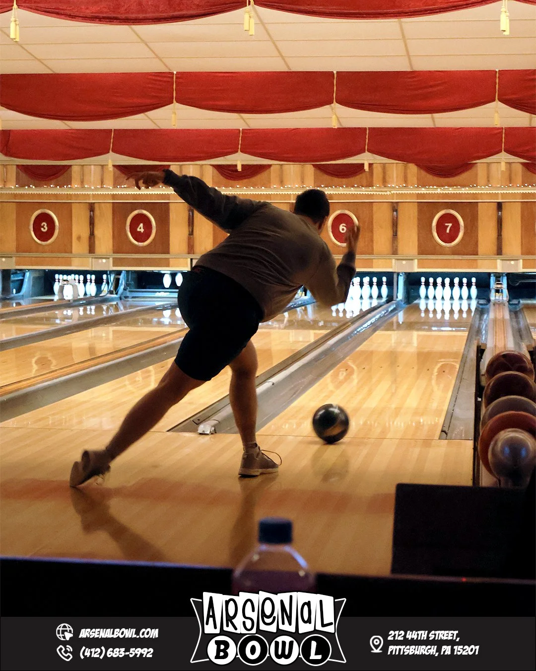 College life can be tough, but Tuesday nights at Arsenal Bowl can help with that! 🎳

Whether you&rsquo;re looking to blow off steam after a long day of lectures or just need a change of scenery with your crew, we&rsquo;ve got the atmosphere covered.