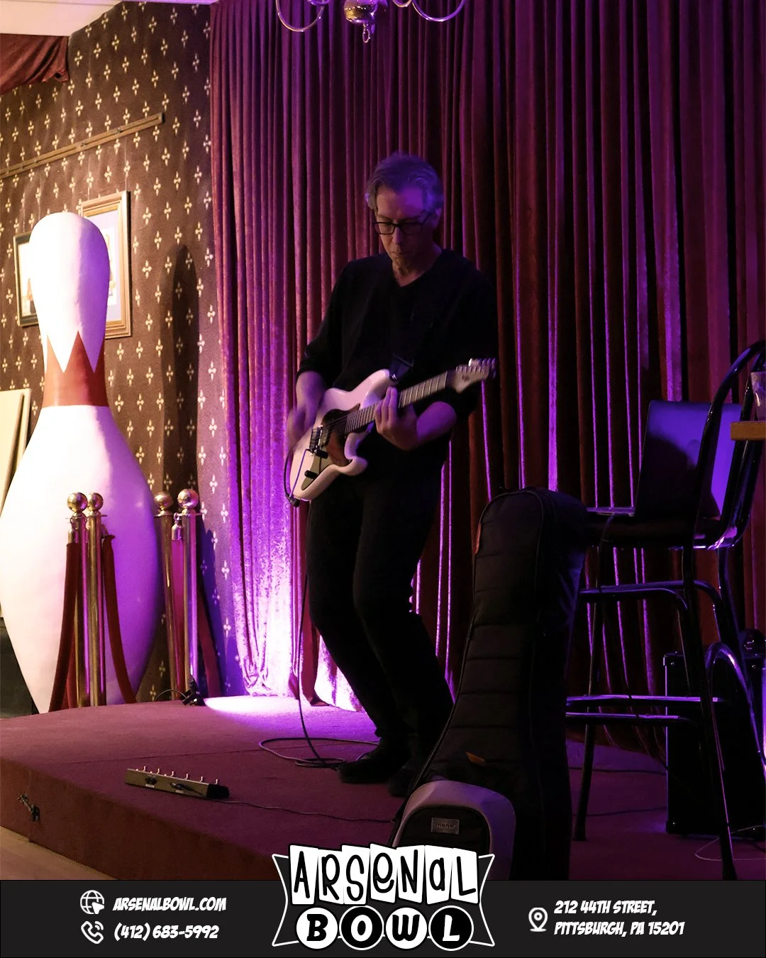 If you weren't at the alley tonight, you missed out

@_danger_inc._ was on another level, absolutely shredding it on guitar. 🎸

Thanks for making it a night to remember!

We'll catch you guys next Wednesday for more live music, see you there! 👀

🔗