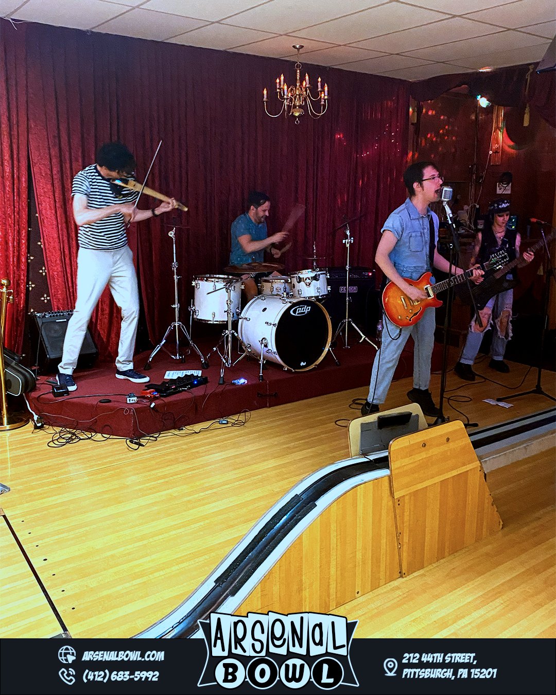 WOW! @nowhere_wolves were amazing last night! 🎸

We are still not over that performance - it was incredible.

We cannot wait to have them back again, its always a great time when they're in the building.

We'll catch you guys next Wednesday for more