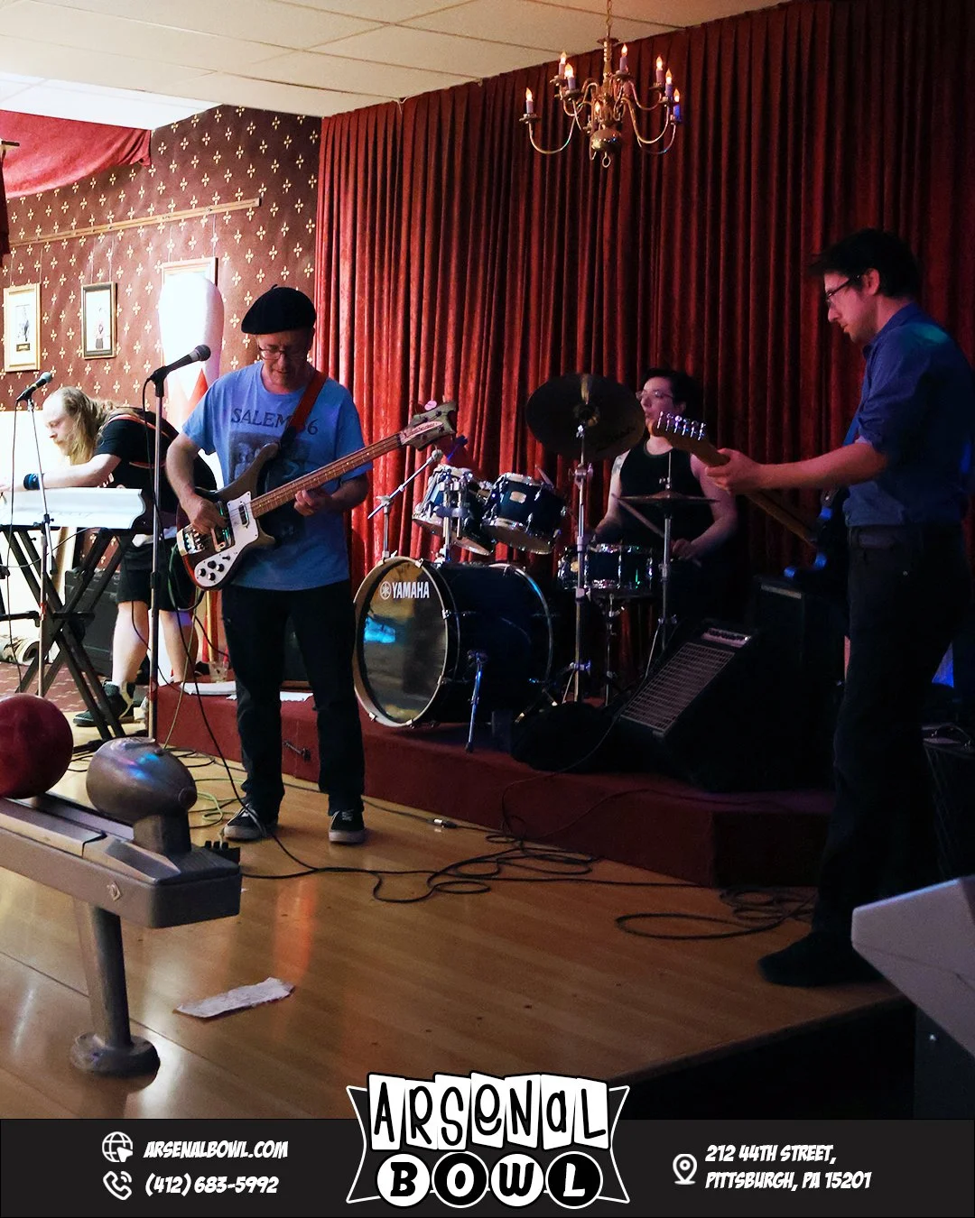 Tonight we had an amazing performance from The Harry Von Zells! 🎸

We loved every second of it, so many great tunes and an amazing atmosphere.

Thank you to everyone who joined us tonight, it was a fantastic evening with a great turn out! ❤️

We'll 