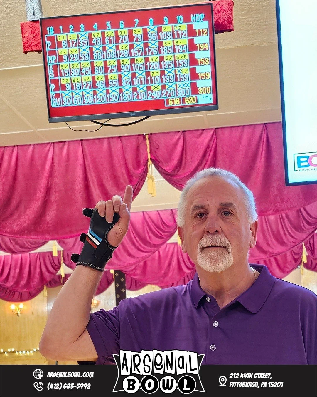 WOW! 

Huge shout out to Glenn for his 300 game! 12 strikes in a row is an incredible achievement. 🔥

Congratulations on the perfect game! 🎳

#300game #Bowling #strike #300