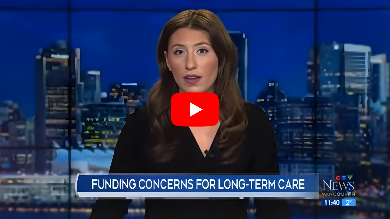 Louis Brier Featured on CTV News: Long-Term Care Funding
