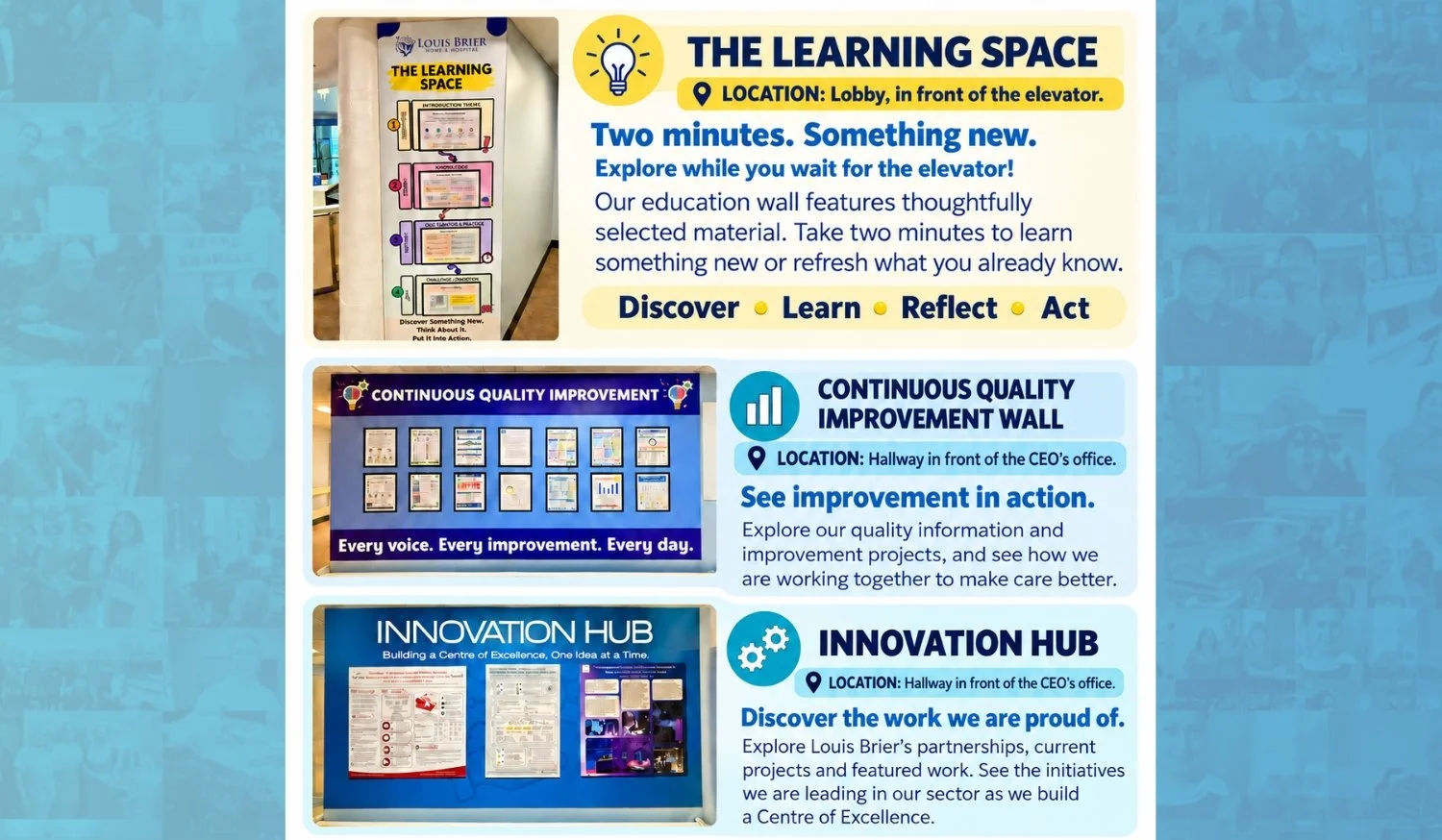 Three New Spaces to Learn, Explore and Be Inspired!