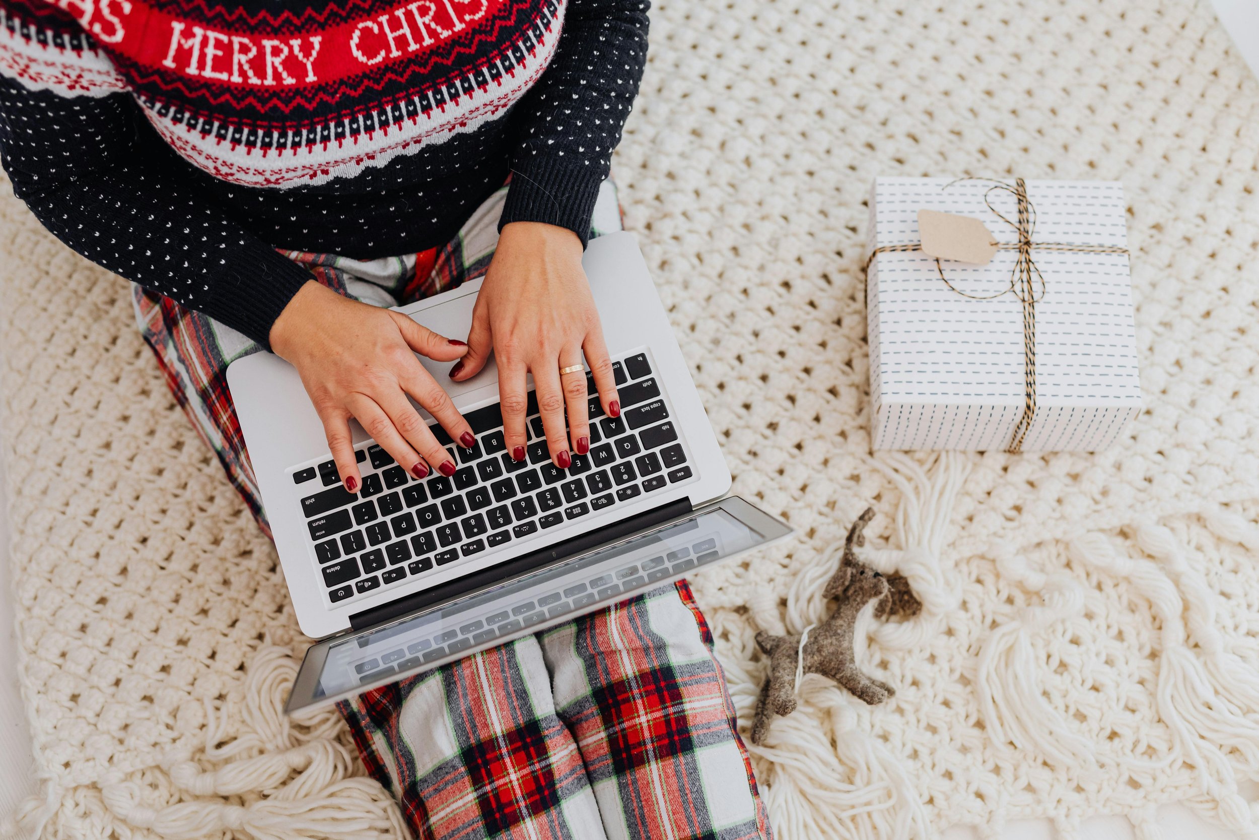 Home For The Holidays And Still Checking Emails?