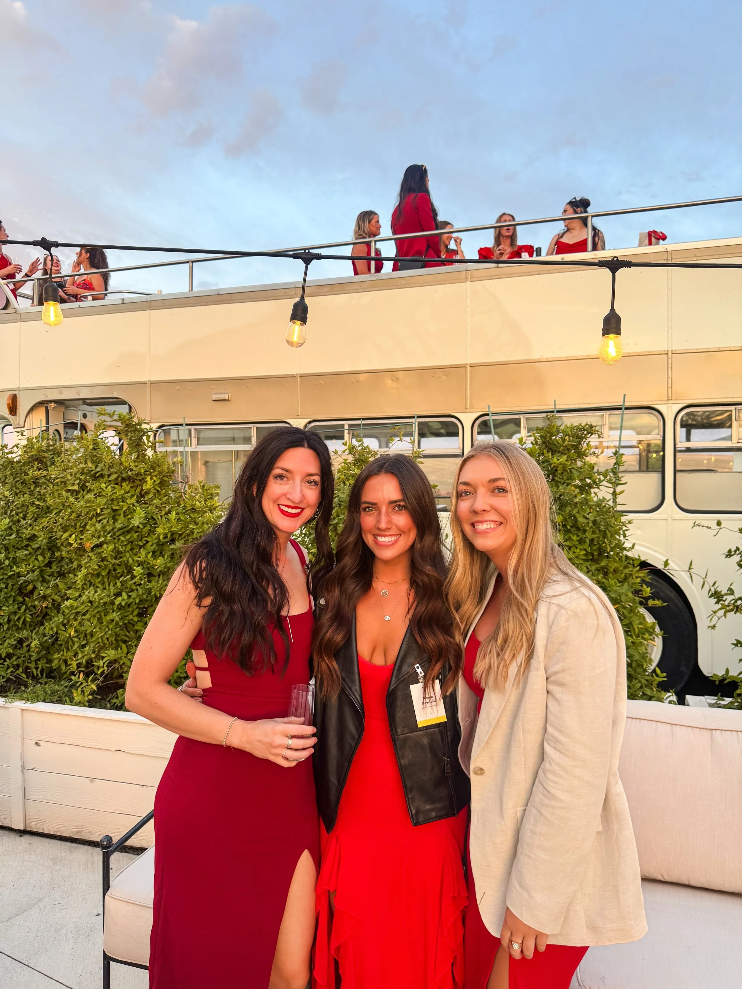 Last night we traded spreadsheets for a good cause and attended Vested&rsquo;s F&ecirc;te en Rouge 🍷✨

A night built by female entrepreneurs, for female entrepreneurs &mdash; 100% of proceeds from the silent auction went straight to Women Helping Wo