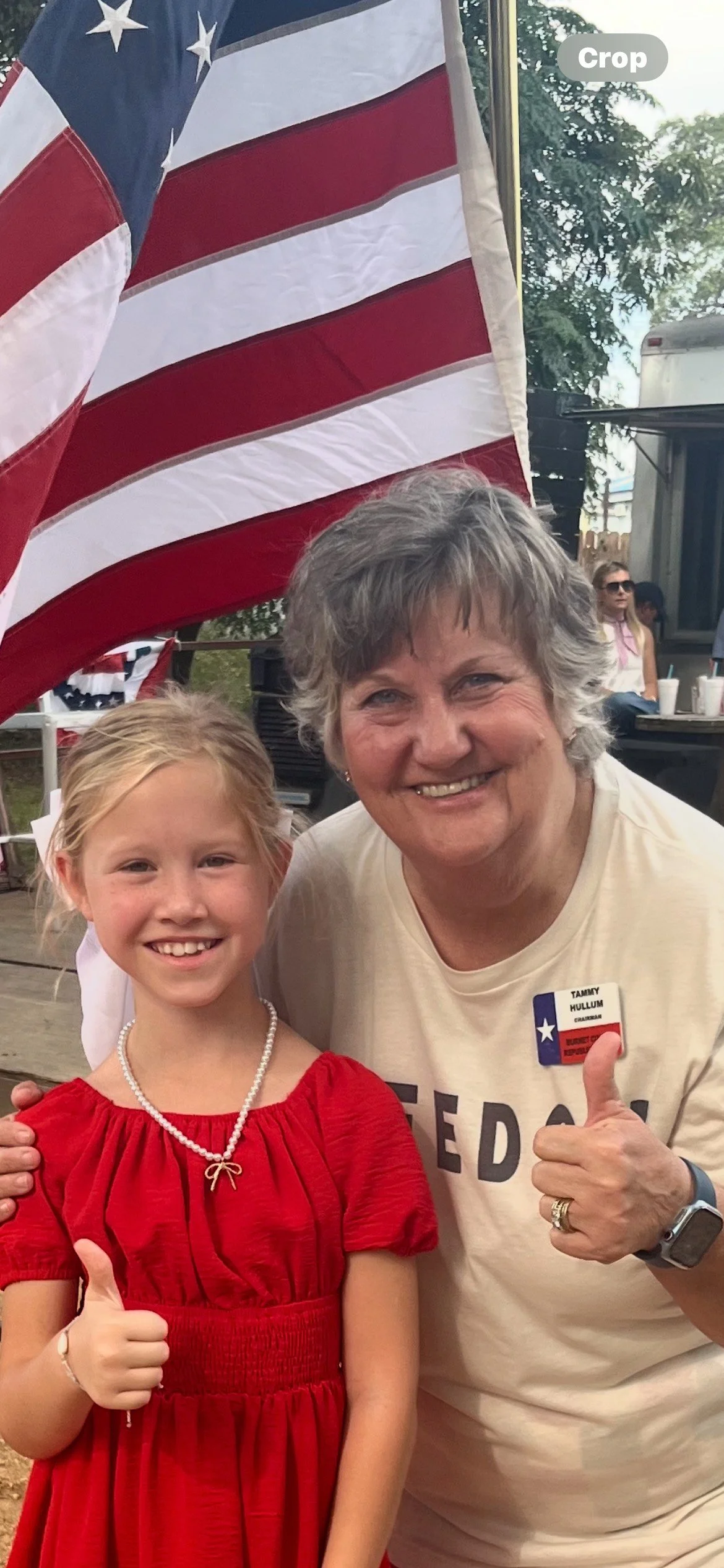 Heidi Meredith blessed us with her rendition of "The Star Spangled Banner".