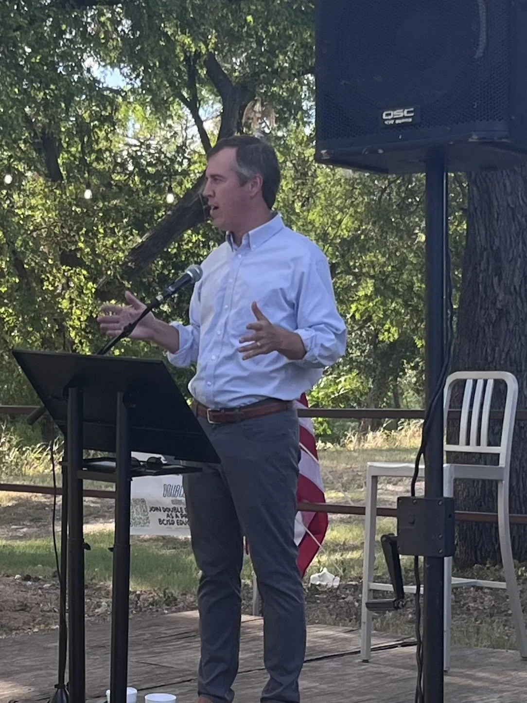 Texas Supreme Court Chief Justice Jimmy Blacklock was the featured speaker.