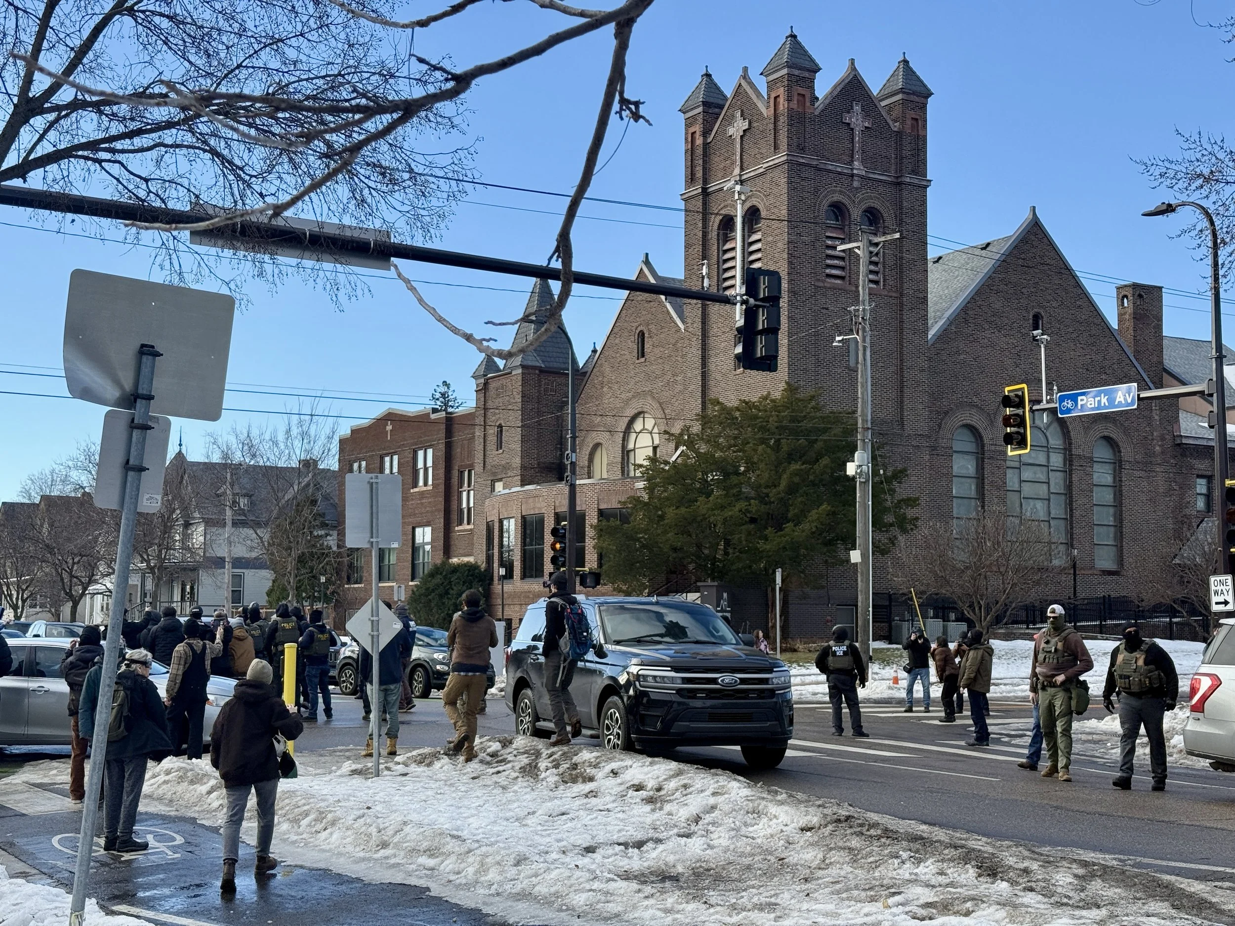 Park Avenue Minneapolis ICE raid