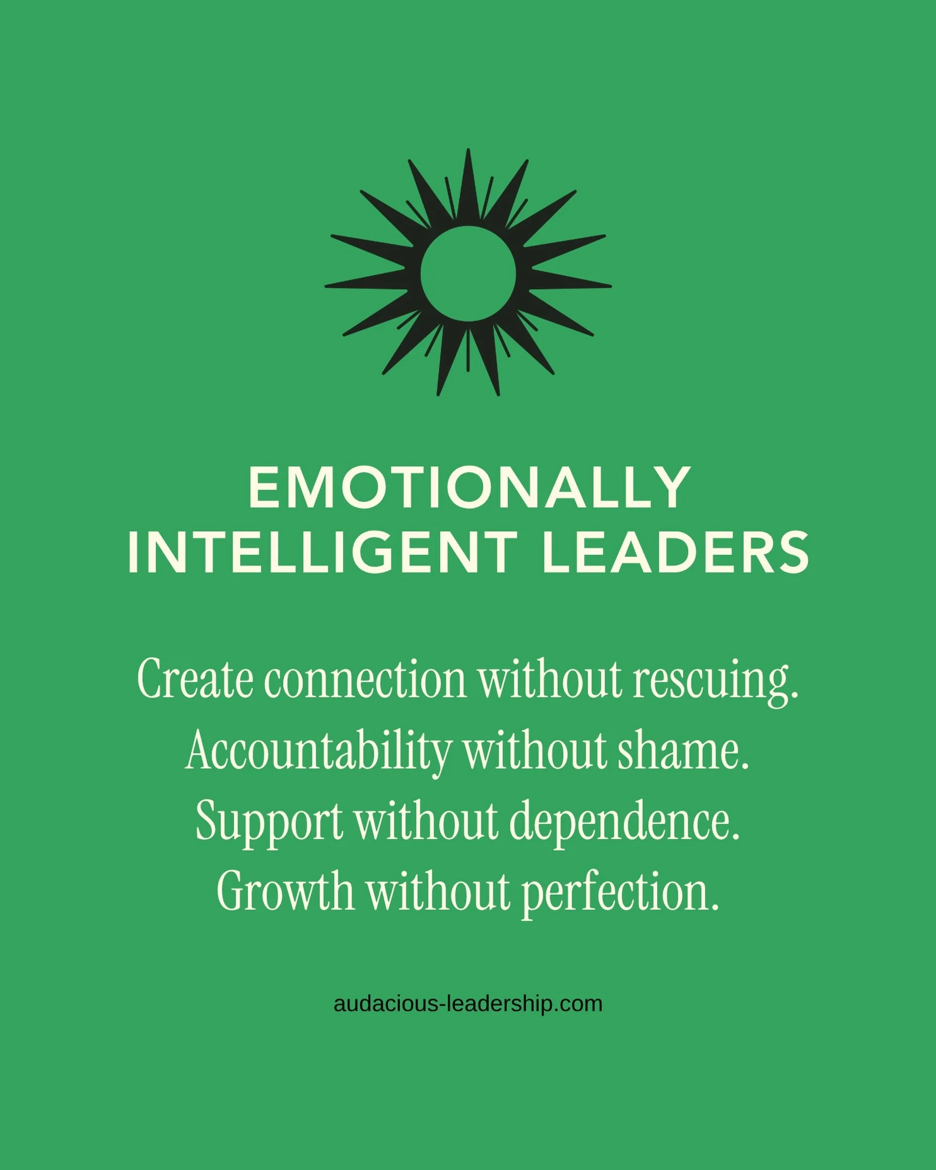 My boundaries as a leader⬆️⬆️

Looking for emotionally intelligent tools to lead your team? This is about developing your team&rsquo;s ability to think, decide, solve problems, and trust themselves.

That&rsquo;s effective leadership.

When you tell 