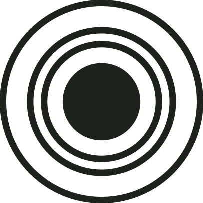 The image features a pattern of black geometric shapes on a black background, forming interconnected diamond and arrow-like designs.