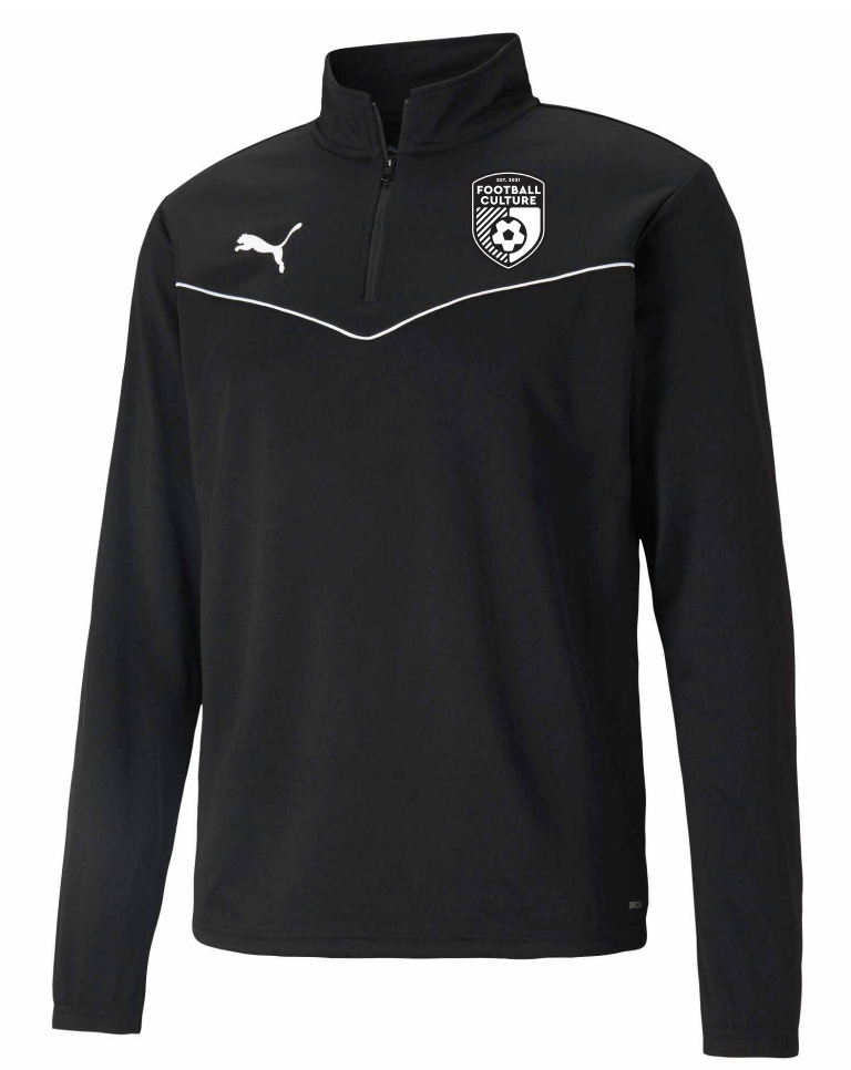 FC TEAM RISE 1/4 Zip Jacket - Black
