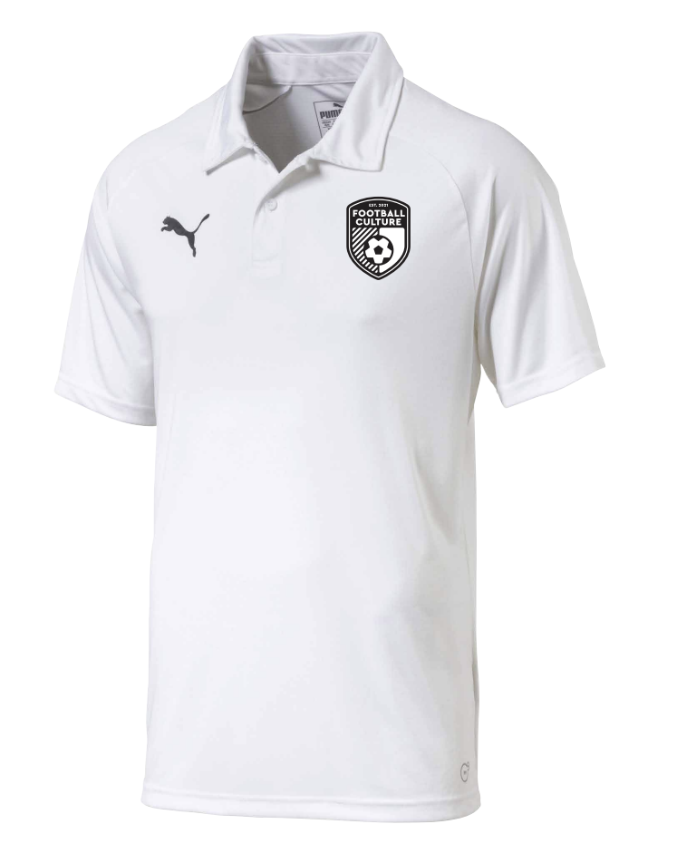 FC TEAM LIGA Sideline Polo- White