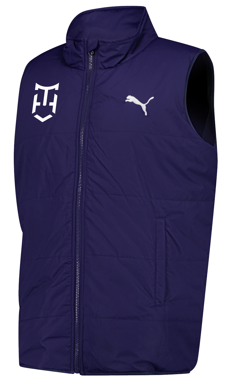 HAT-TRICK PADDED Supporter Vest - Navy