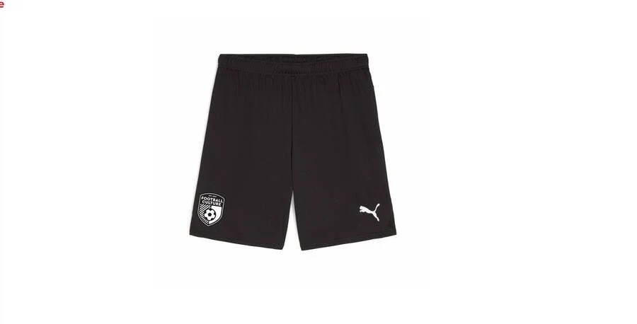 FOOTBALL CULTURE SHORTS - BLACK