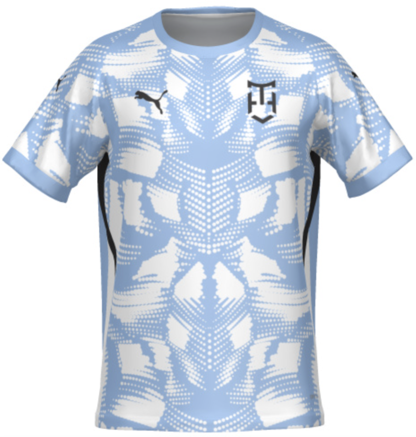 HAT-TRICK RAGLAN Round Neck Playing Jersey - Arggentina