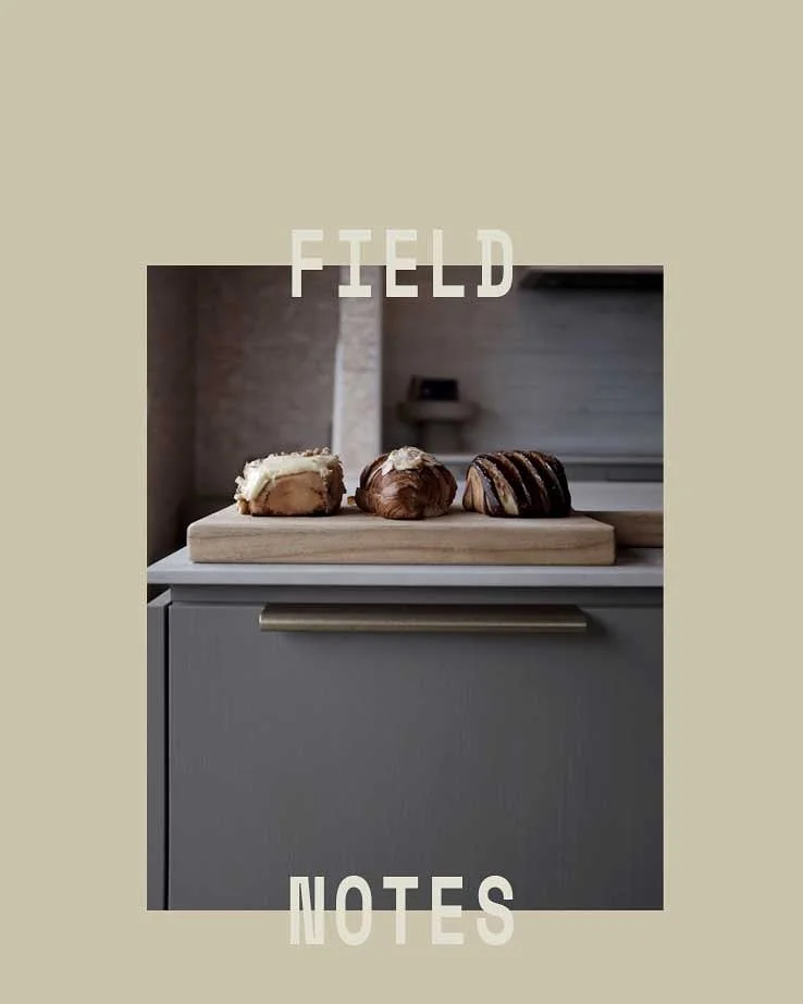 FIELD NOTES | @scroggincoffeeandeatery 

Scroggin&rsquo;s pastries pose a problem&hellip;mostly on the waistline. Best enjoyed with a coffee at the cafe, but equally so at home at Scout. 

Perfect for a browse between pages or a post adventure treat.