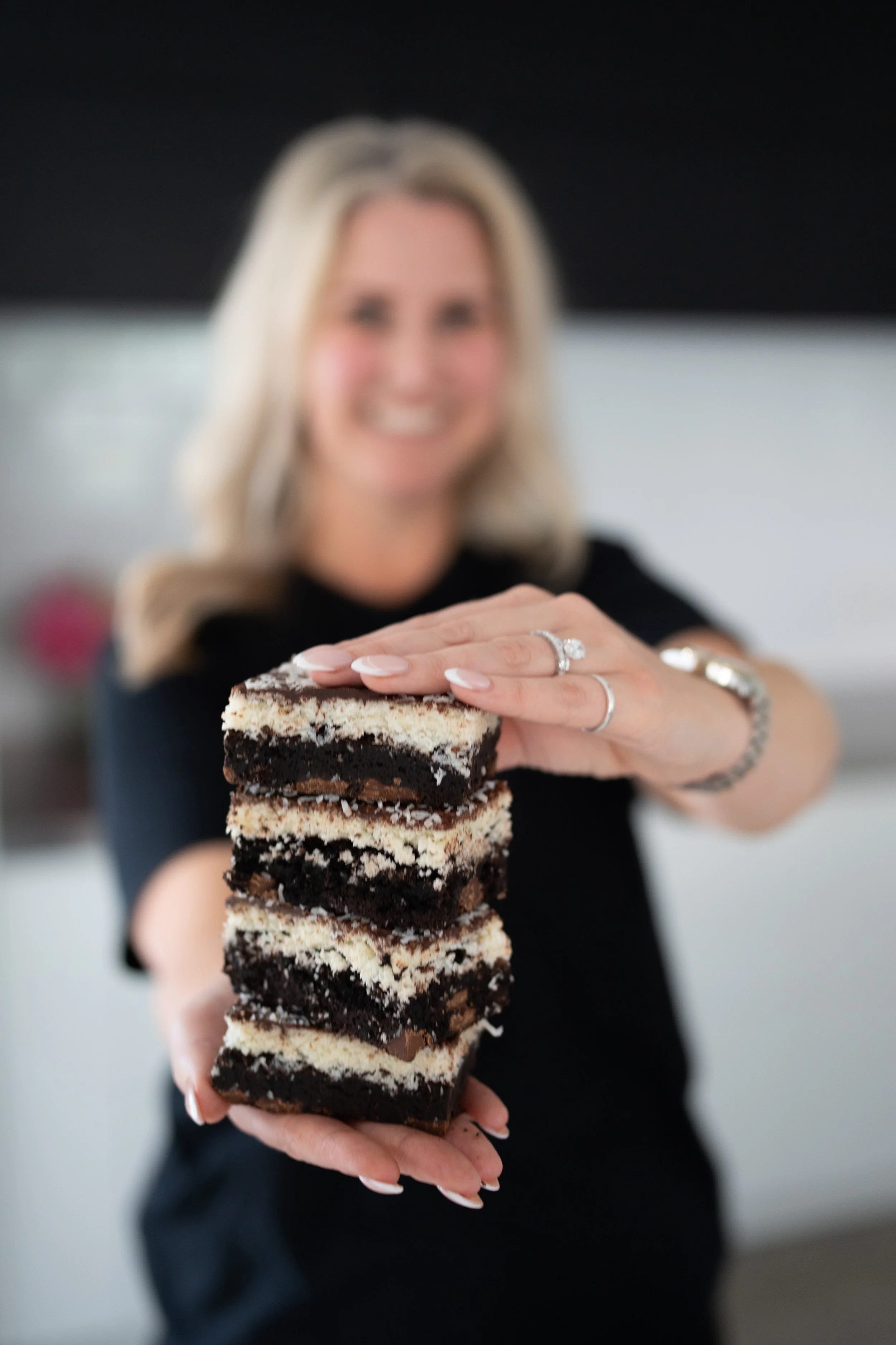 COCONUT CHOCOLATE BROWNIE