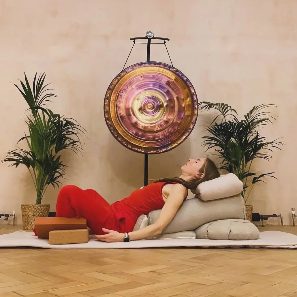 Restore and rejuvenate ✨ Join @fredbutlerstyle for restorative yoga every Monday evening at Soul Studio and every Sunday afternoon at the studio under Soulstice 🌿💫 The perfect way to unwind and reconnect.