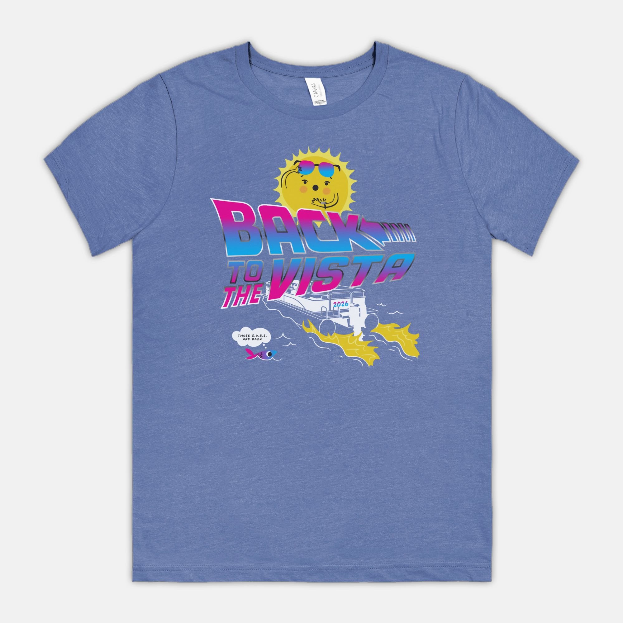 Bella in Heather Columbia Blue