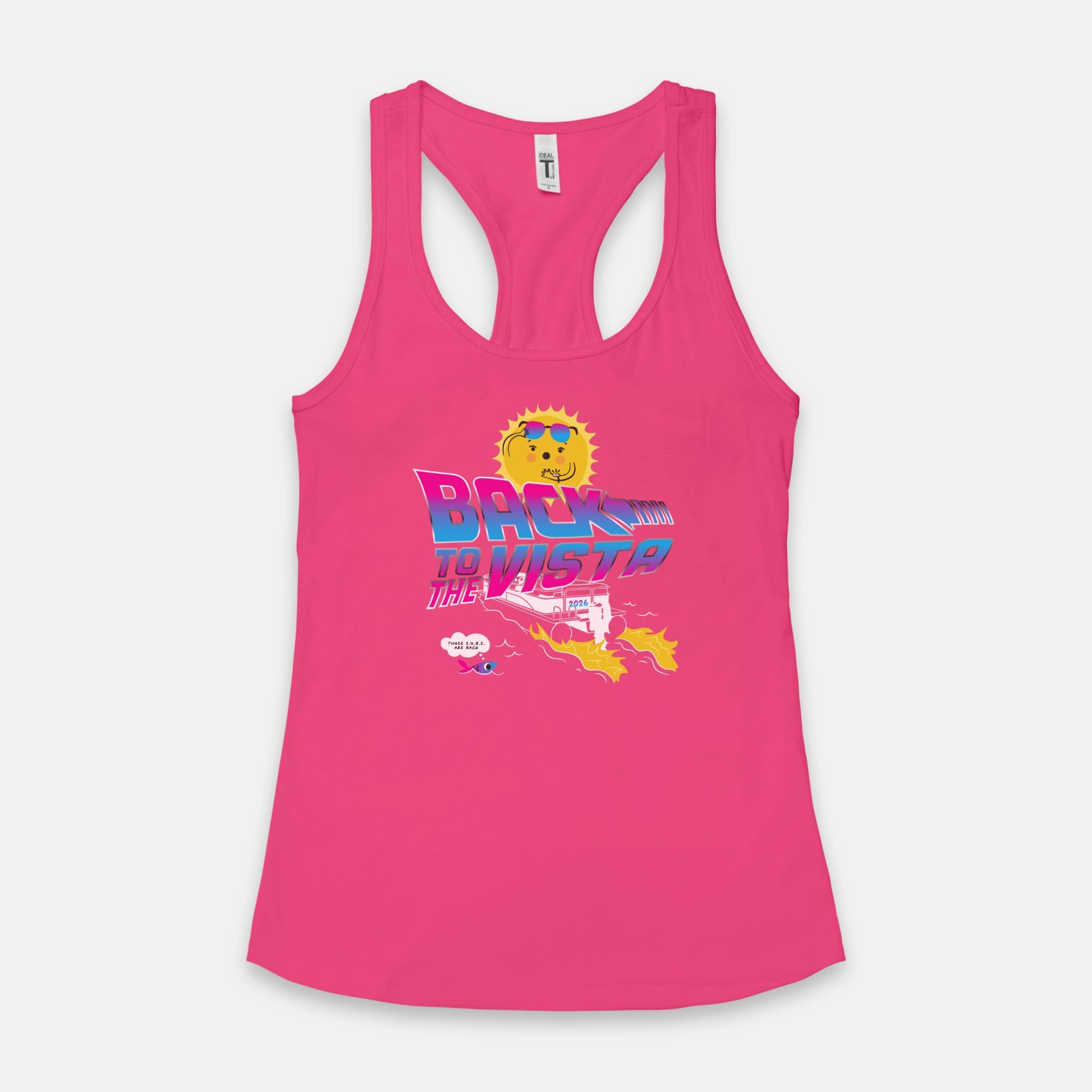 Racerback in Raspberry