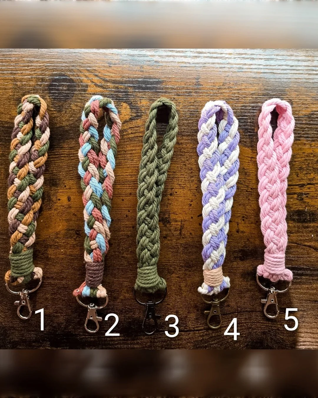 Eco-friendly keyrings