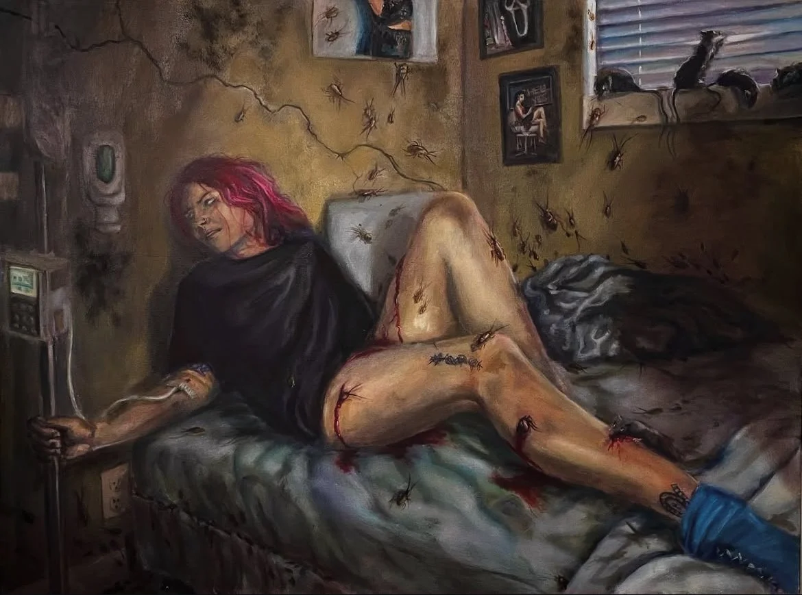 Hillside (2025) 
Oil Paint on canvas - 30inx40in.