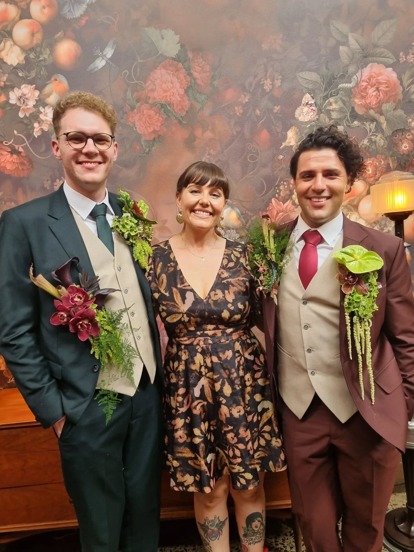 Alex and David! 
With special mention to Melbourne Uni, ciders at Workshop Bar and nights spent gaming.. BUT the reeaall MVP was that little orange icon 🙌 🧡

Married by me last Saturday at @rupertonrupert with @jacksongrantweddings on snaps and @po