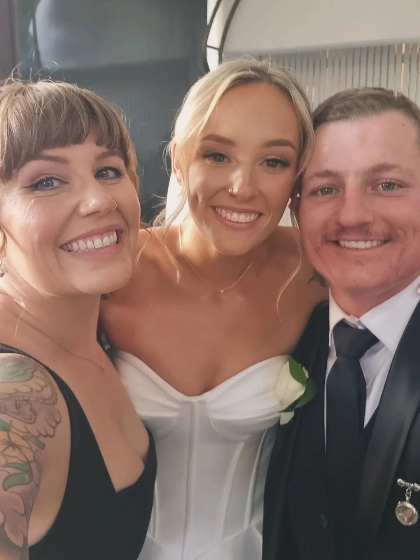 These two made my day ~
"Sheridan is the kindest most amazing person you could ever meet.
I honestly don&rsquo;t think we could have found anyone better if we tried, we even flew her up from Vic to QLD to ensure we had her.
Our ceremony was abso