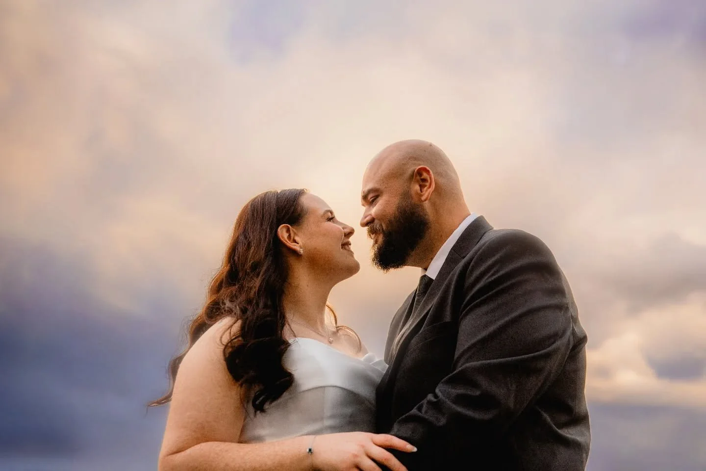 Reason #1 not to stress about rain on your wedding is because it will not change the vibe or enjoyment of the day...
Reason #2 is because you get the most stunning photos under a raging sky that LOOKS JUST LIKE THIS 😍

stun. @nowandforeverphotos 
Fo
