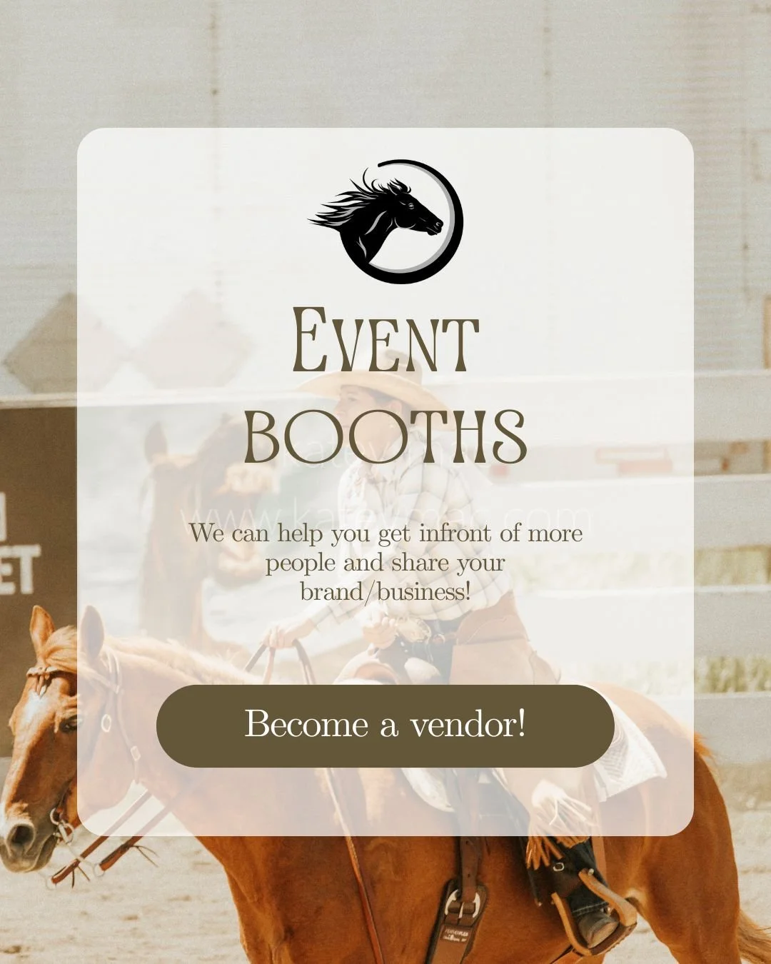 Vendor Booth Rental - South Cariboo Ranch Show Aug 15/16