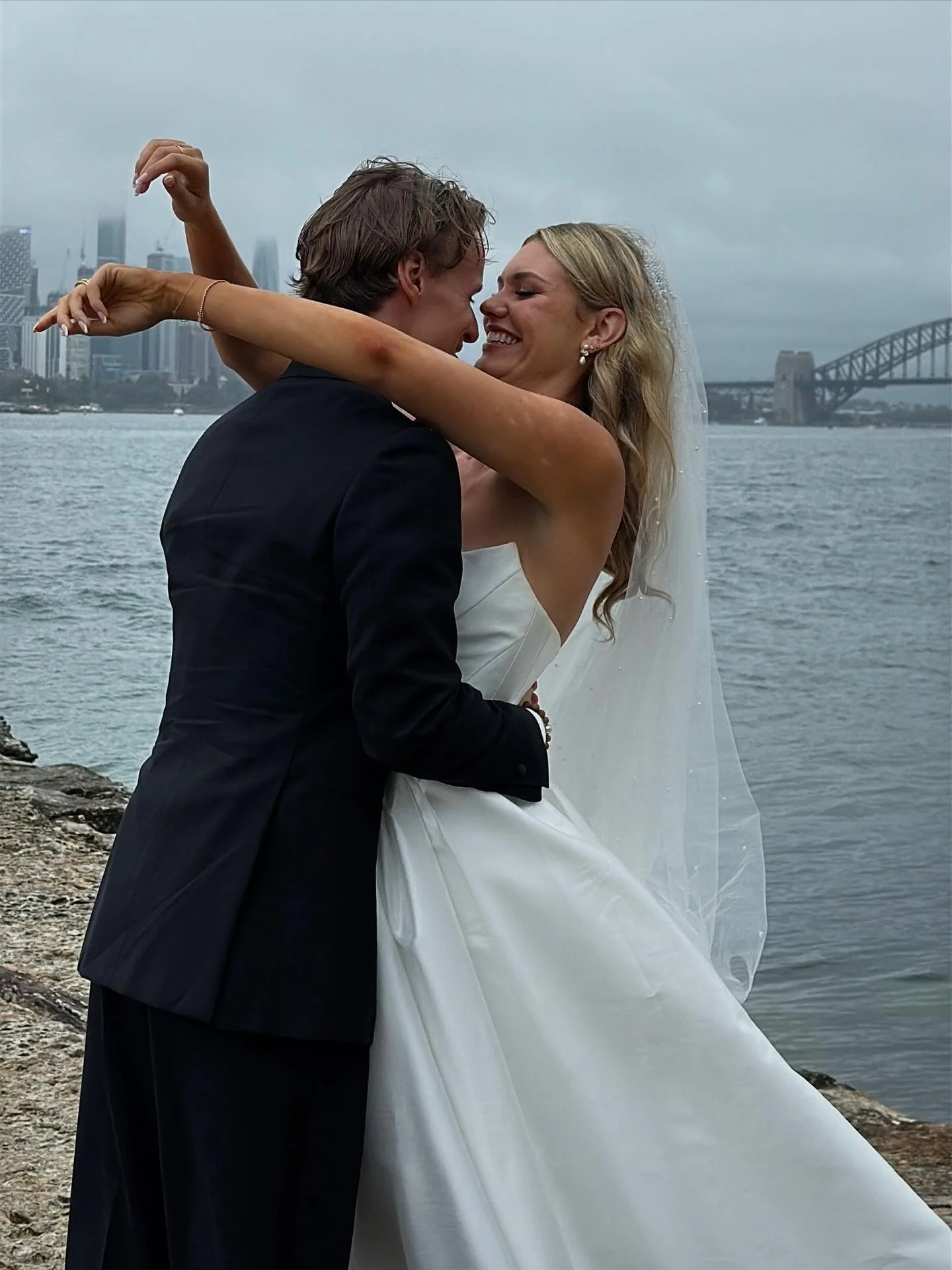 Sabrina &amp; Will 🏹

&mdash; where the energy was infectious, &amp; no amount of rain or cloud could keep the smile off anyone&rsquo;s face.

A day we can&rsquo;t wait to share more of 💌

__

Venue: @tarongazoo 
Florist / Styling: @krystasmith.au 