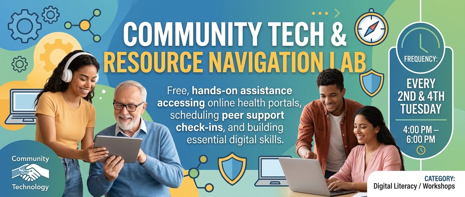 Community Tech & Digital Literacy Drop-In