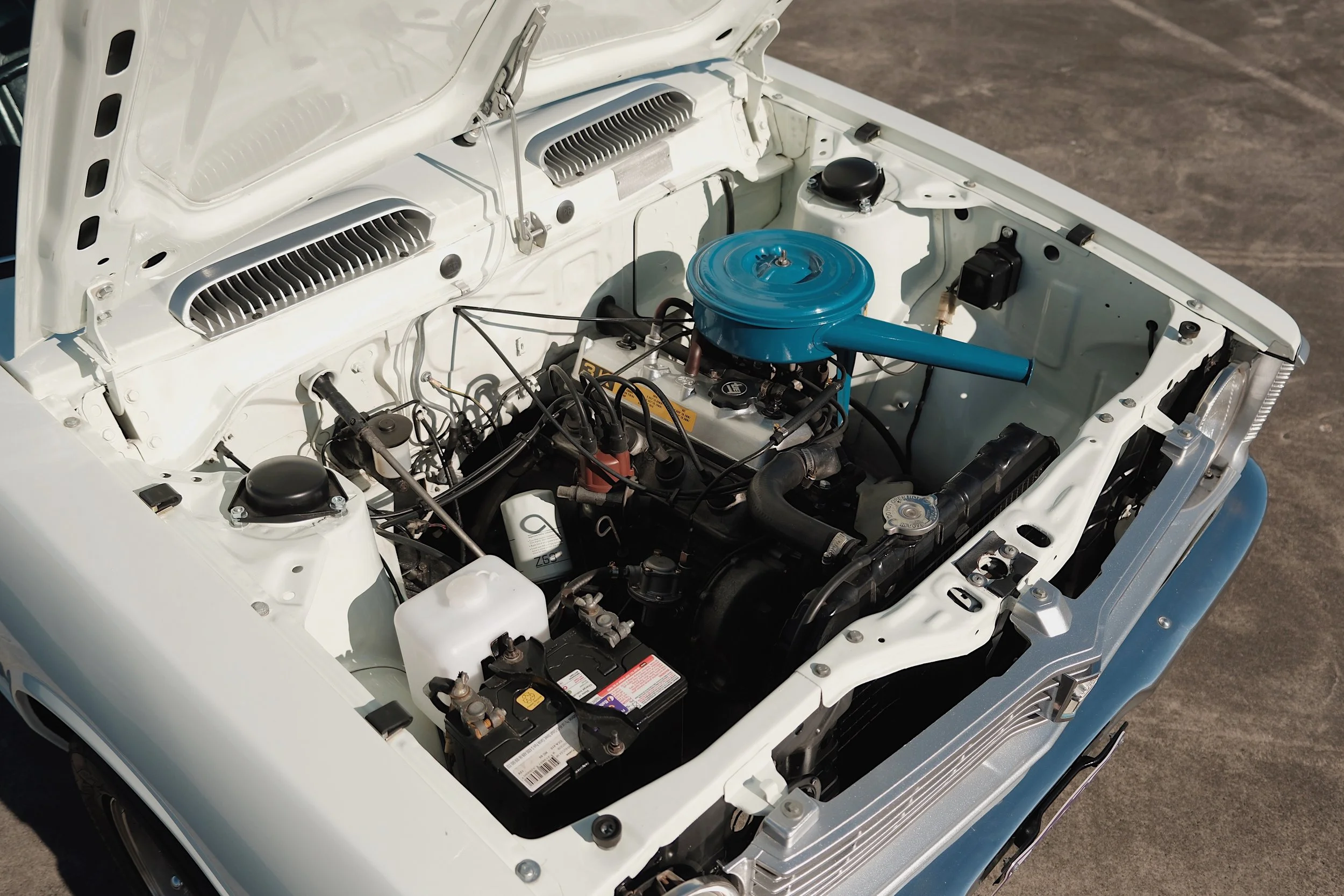 1974 Toyota Corolla KE20 cosmetic and mechanical restoration.