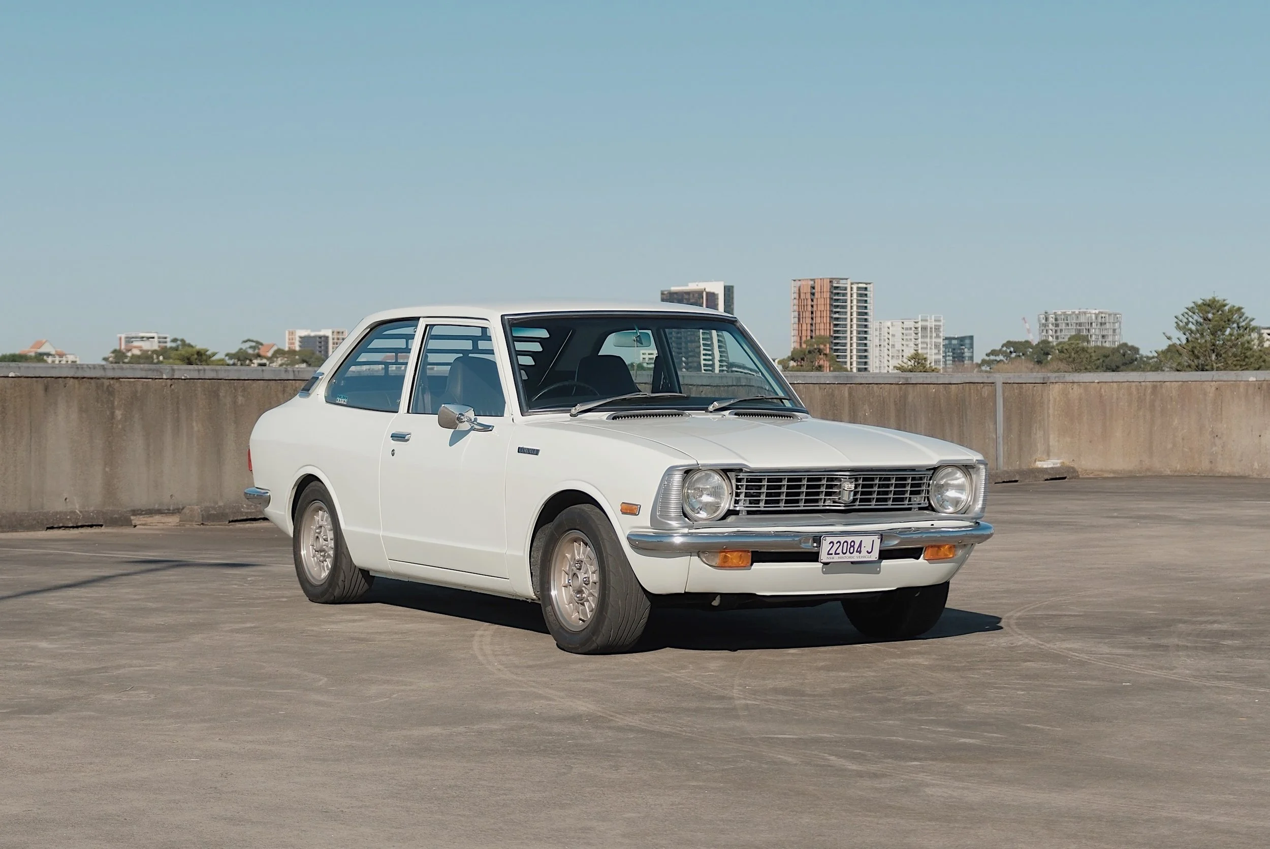 1974 Toyota Corolla KE20 cosmetic and mechanical restoration.