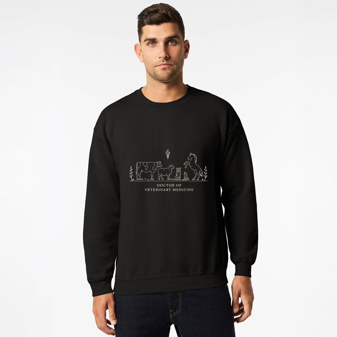 DVM Embroidered Crew
