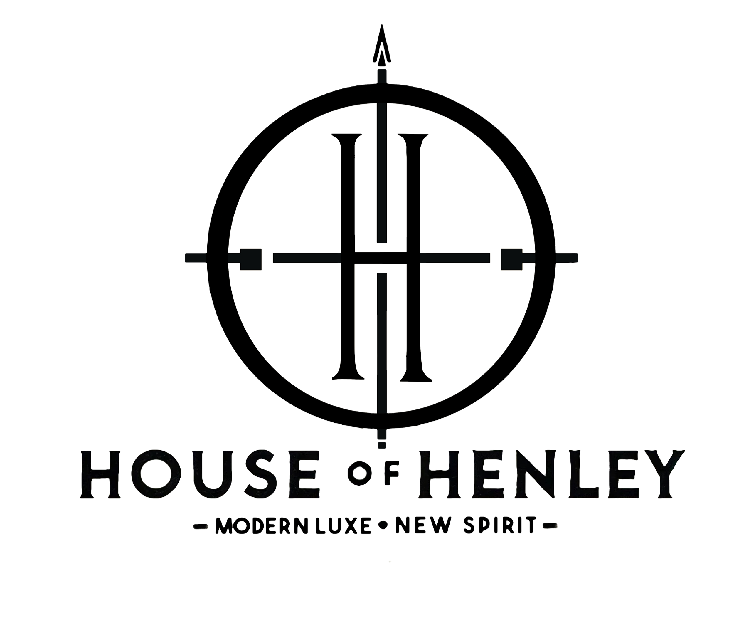 Logo of House of Henley, featuring a circular design with architectural elements and the text 'House of Henley' beneath.