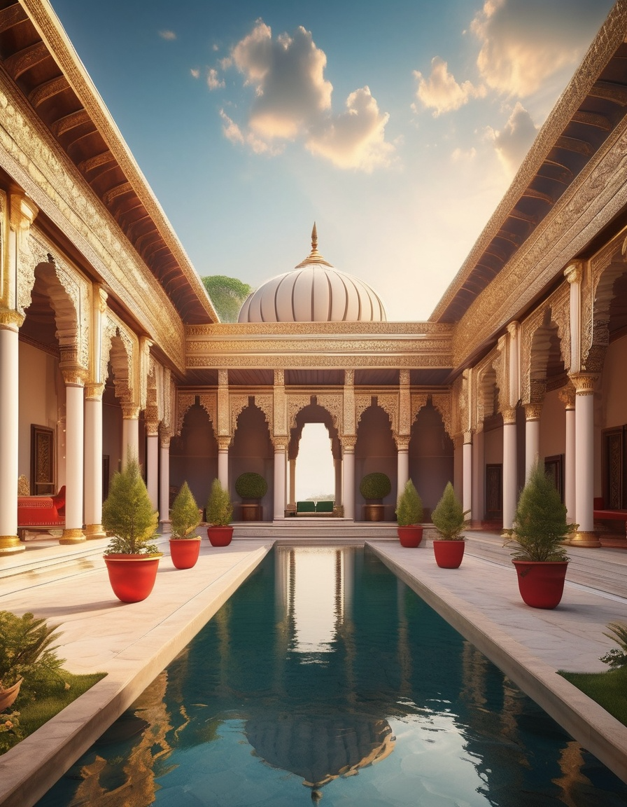 Indian Palace Courtyard Walkway.jpg