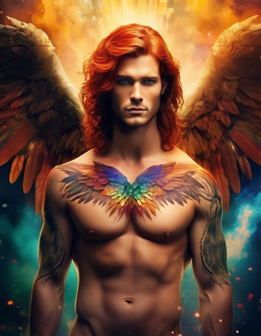 Rainbow Angel Spirit Protector