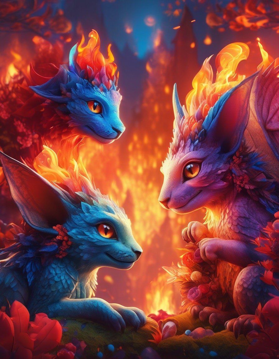Hearth Havens Bundle of Three, Gargoyles