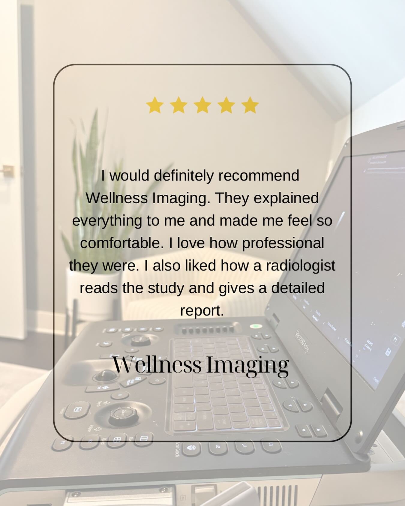 Thank you for trusting us with your care!