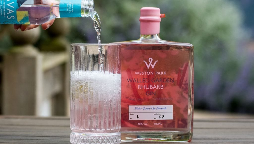 Three pieces of toast topped with smoked salmon, caviar, microgreens, and cream cheese on a blue plate.