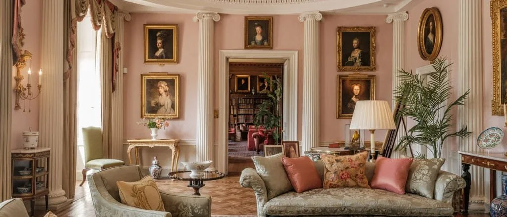 A man in a colorful patterned shirt is leaning over a pool table, preparing to take a shot, with a focused expression. In the background, a group of people is watching, some appearing to be clapping and smiling, in a dimly lit room.