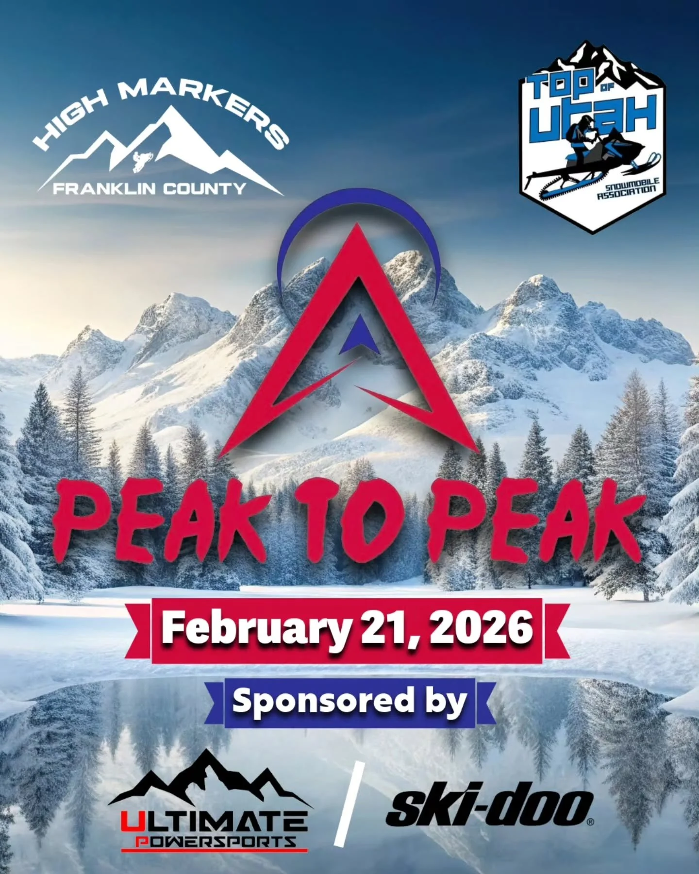 @fchm_idaho 🤝 @tousnowmobile | Peak to Peak 2026!

Stay tuned for more info 👀 sponsored by: @northstars_preston777 and @skidoo